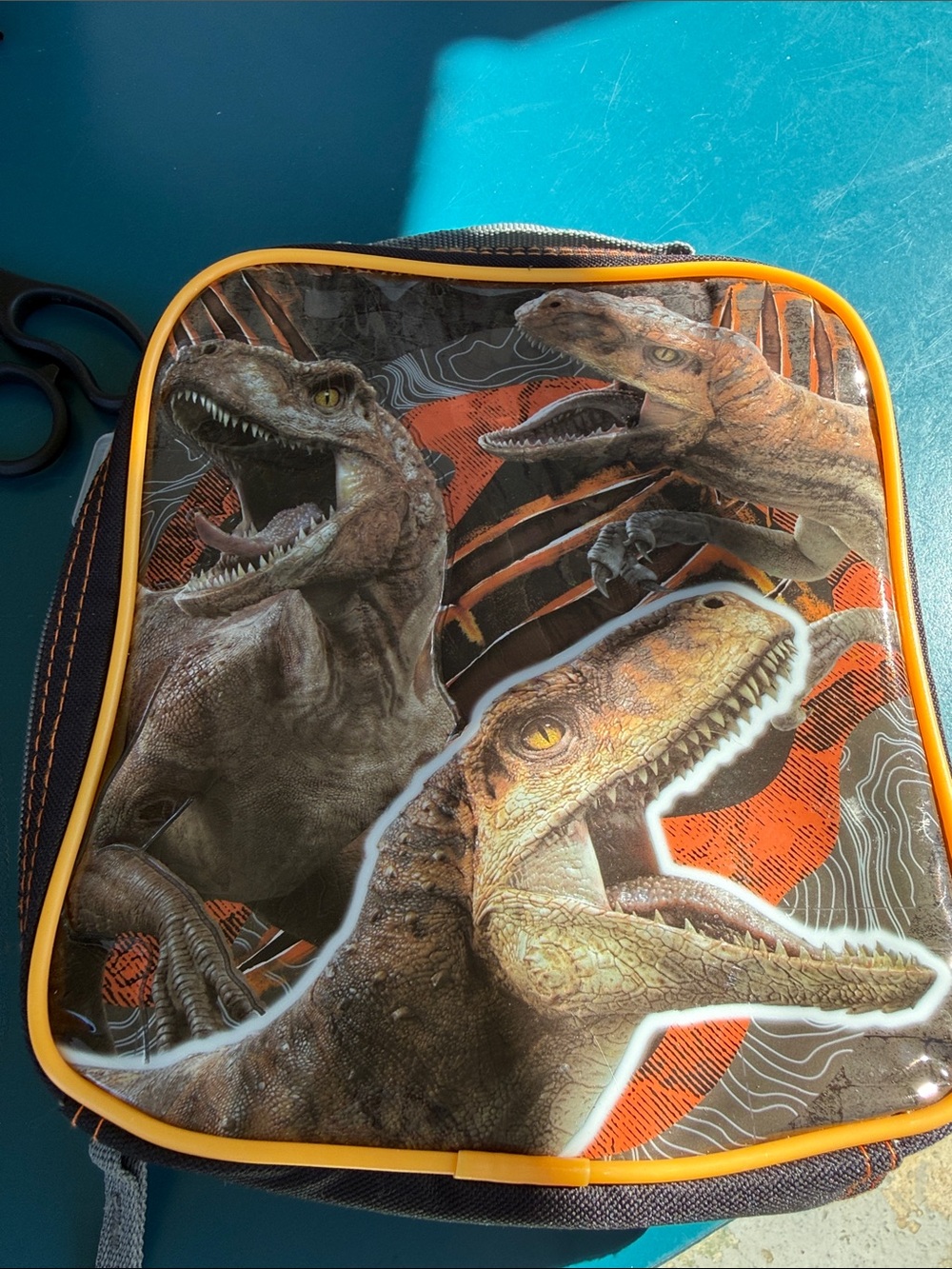 Jurassic World Lunch bag clean